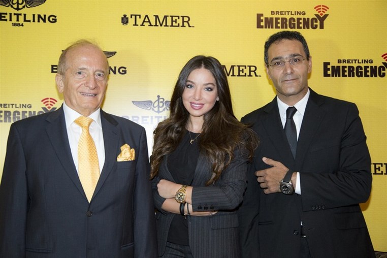 The Breitling Emergency: Worlds first wristwatch with a built-in personal locator beacon launched in Lebanon